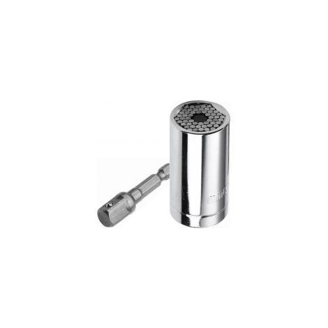 Vaso universal de 3/8" - Vaso universal de 7 a 19 mm + Adaptador OUTIFRANCE