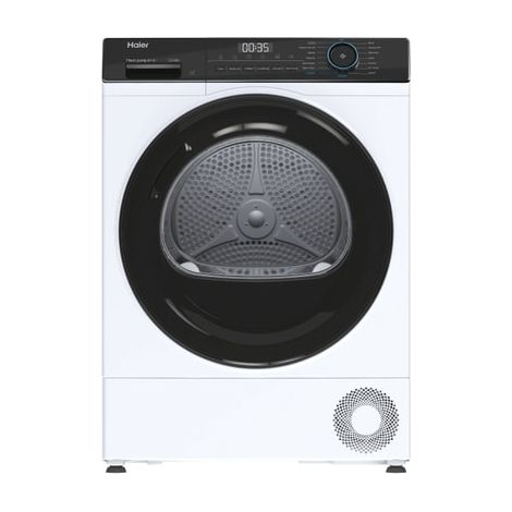 Haier – Sèche-linge pompe à chaleur 8 kg – 15 programmes de séchage – Classe énergétique A++ – Faible niveau sonore 65dB
