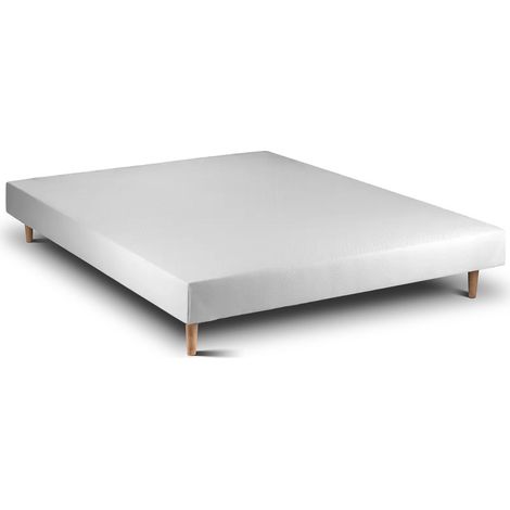 Sommier en Bois 15  Pieds Conique 135x200