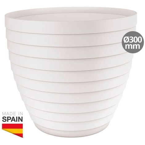 Maceta Pomara Ø300mm Blanco