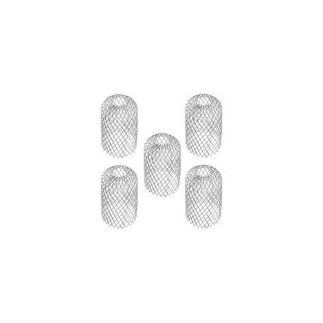 Juego de 5 filtros de hojas, filtros de canaletas, bajantes, filtros de hojas, A-Crezuo