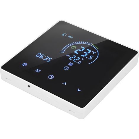 Thermostat Intelligent Connecté Tuya, Contrôle à Distance par Appli, 3500W, Écran LCD, Réglage 5-60°C, AC 90-240V (1/5)