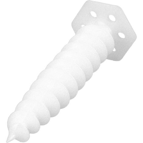 Pasadores para montaje en poliestireno con llave, tornillo sin fin KWM 100 (4 uds) (1/3)