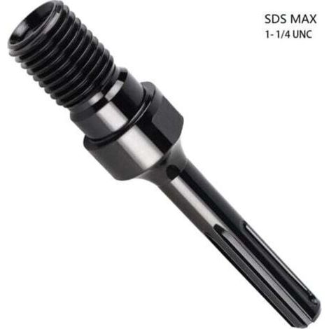 MAX PLUS Adapter für Diamant-Kernbohrer 1 1/4" UNC, 190mm Kernbohrer-Adapter 1Stk, von DEBUNS (1/5)