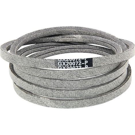 Courroie d'entraînement pour tondeuse à gazon 1/2' x 261,6 cm – Remplace John Deere GX20072 – Haute résistance à la traction – Matériau renforcé (1/5)