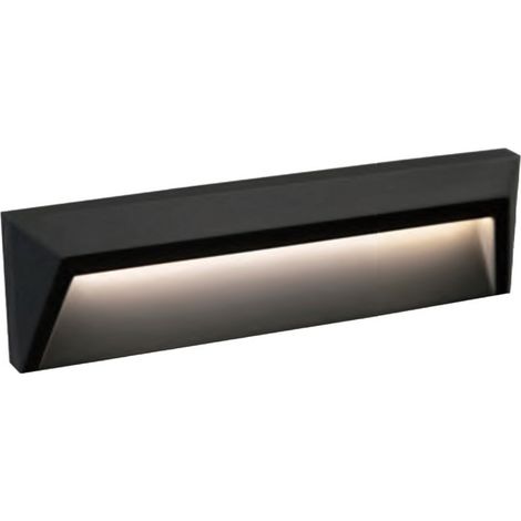 Aplique LED Exterior Rectangular IP65 1,6W 3000K