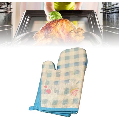 Gants isolants My Melody Pudding Puppy, résistants au four et au micro-ondes, épais, résistants aux hautes températures, pour la cuisine et la pâtisserie, gants micro-ondes chien cannelle (une paire) (1/5)