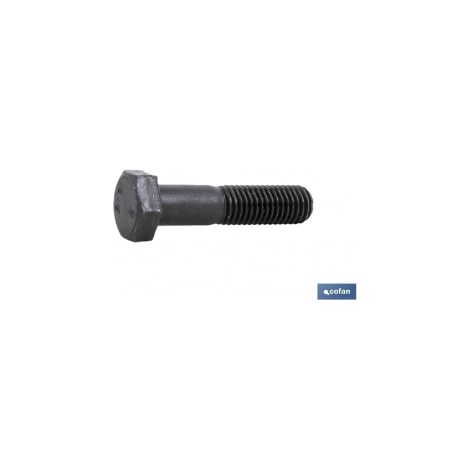 Pack mit 50 DIN-931 C-10.9 M-8 X 50 N schwarze Schrauben
