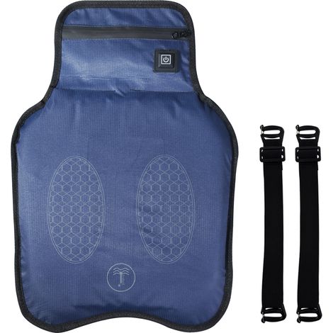 Coussin de siège chauffant en gel, coussin chauffant USB avec 3 réglages de température pour voiture, moto, bureau, chauffage portable, utilisation sur banc de stade de camping en plein air (1/5)