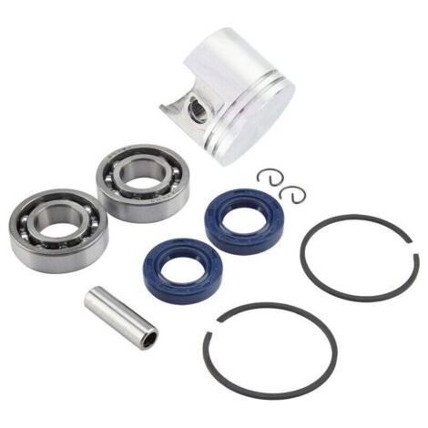 Kit di guarnizioni per cuscinetti e fasce elastiche del pistone da 37 mm, ricambio di alta qualità per motosega agricola 017 MS170