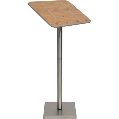 Présentoir menu & Livre d'or (Set complet avec pied + socle) - maintiens avec bande élastique - 115x54cm - Securit
