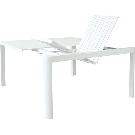 LARS - tavolo da giardino in alluminio allungabile 100/150 x 150 cm (1/4)