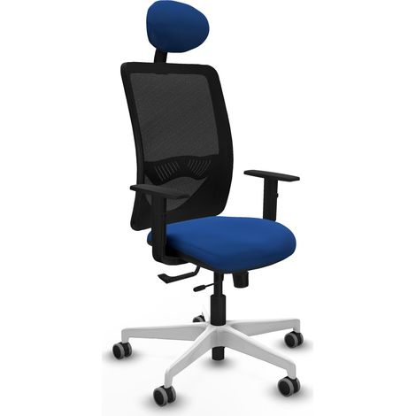 Sedia da ufficio piqueras y crespo Zulema nero tessuto rete (1/2)