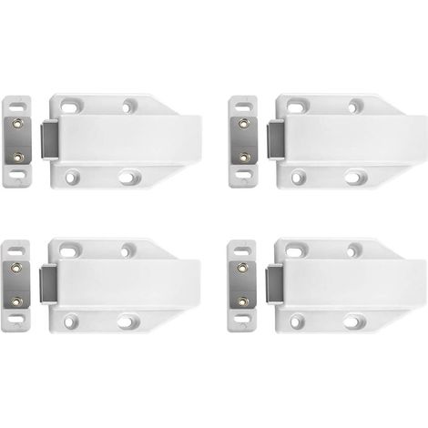 MINKUROW Chiusura Magnetica Per Porta, Chiusura Magnetica, Ammortizzatore Per Porta Dell'armadio, Per Porta Dell'armadio, Cassetto, 4 Pezzi (1/5)