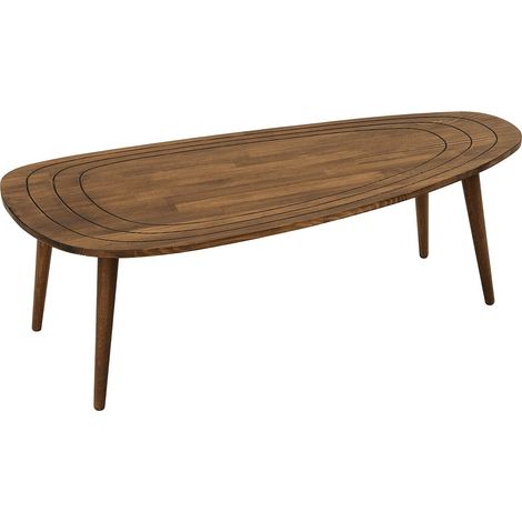 Table basse en bois massif design nordique Sweet (1/5)