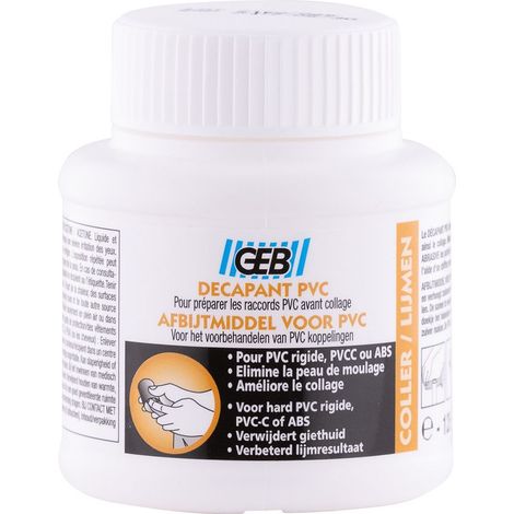 Décapant pour tube et raccord PVC en pot NOYON & THIEBAULT 125 ml