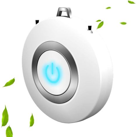 Générateur D Ions Négatifs Portatif - Collier Purificateur D Air Personnel - Pour Adultes Et Enfants - USB Rechargeable - 1 Pièce (1/5)