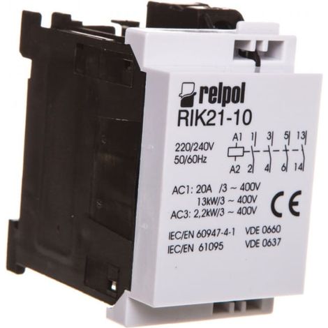 Leistungsschütz 3P 230V AC 1Z RIK21-10-230 2608208