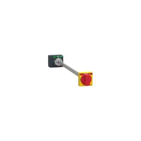 ComPacT NSXm - commande rotative prolongée IP65 rouge/jaune pour NSXm - LV426934T