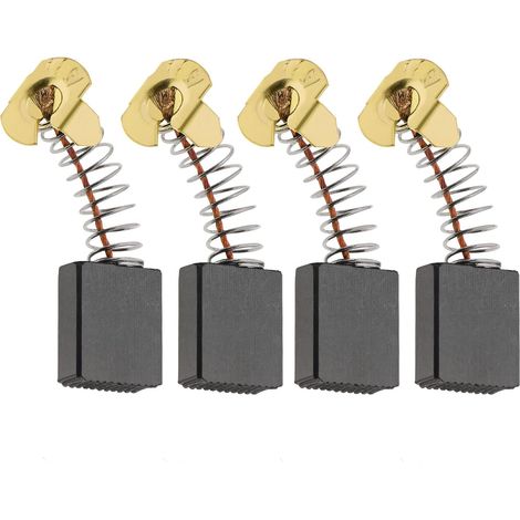 The Lord of the Tools 2 Pairs Motor Carbon Brushes Compatible with Bosch PTS10 MK Compatible with Einhell RT-TS 1725 RT-SM 305 L KGSZ 3050 Power Tool Accessories 6.5 x 13.5 x 18mm (1/5)