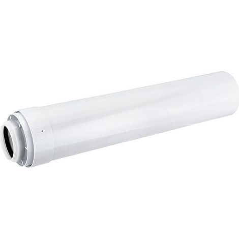 Viessmann Abgasrohr konzentrisch Ø 60/100 - Farbe weiß - Länge 0,5 m