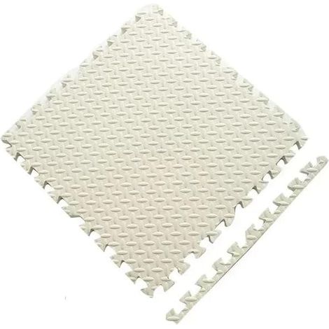Tapis de Jeu Bébé 16 Pièces en Mousse Douce - Carreaux de Sol Puzzle Non Toxiques pour 4 Pat et Salle de Jeu (30x30 cm), Tapis Sécurité Enfants à Emboîtement (1/5)