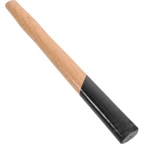 Manche de marteau en bois capitonné avec prise main confortable et absorption des chocs pour