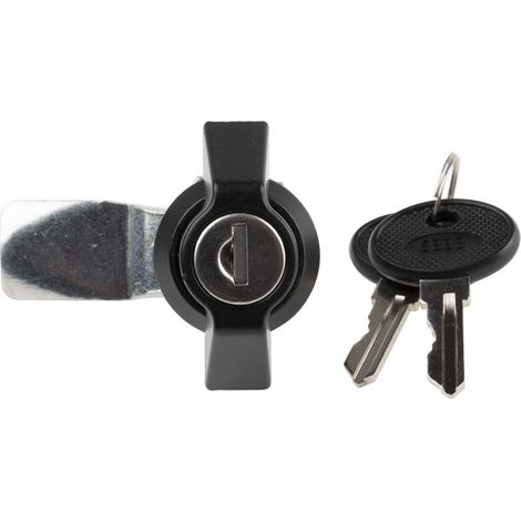 Serrure batteuse RS PRO, déverrouillage Clé Transparent ( Prix pour 1 ) (1/3)