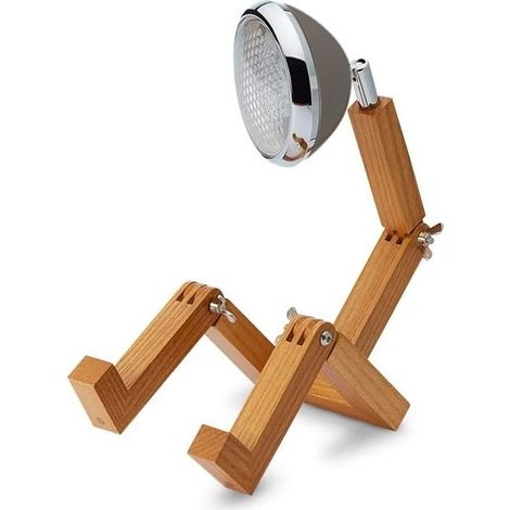 Piffany Mr. Wattson Mini Lampada da Tavolo Lava Grey