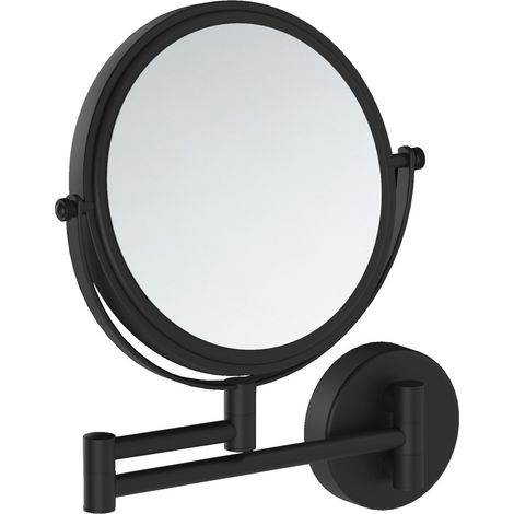 Cosmic Wall Magnifying Mirror Shaving Mirror Vanity Mirror Matte Black Essentials (X5) (1/3)