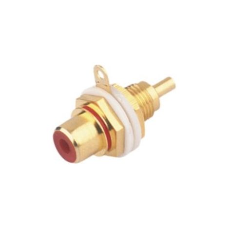 RCA base coaxiale Femme Electro DH Couleur Rouge 10.581/R 8430552094530