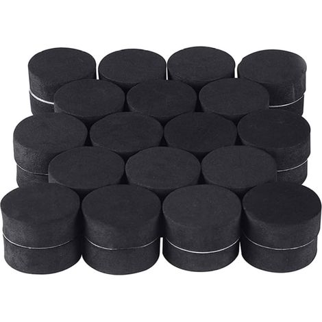 Pieds de pot fleurs, tapis pour pots lot 24, 5 x 1,5 cm, en mousse EVA (1/5)