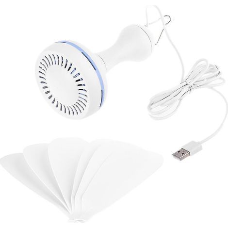 Ventilateur de camping portable Mini ventilateur USB pour tente, ventilateur de plafond pour tonnelle extérieure (1/4)