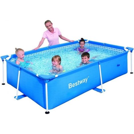 Piscina pvc rect 221x150x43cm inf 1200lt splash fp bestway