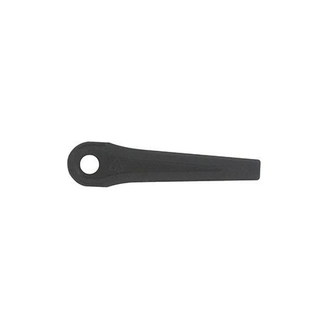 Anpassbares Messer für Flymo Minimo Rasentrimmer, E25-21/22, Minimo Duo E30/21/22, E400. Länge: 75 mm. Originalersatzteil: 5137851-71/2.