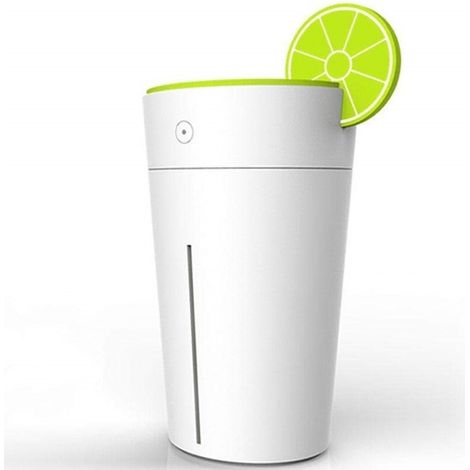 TrAdE Shop Traesio - Umidificatore Usb Ultrasuoni Lemon Limonata 200ml Aromaterapia Diffusore Casa -