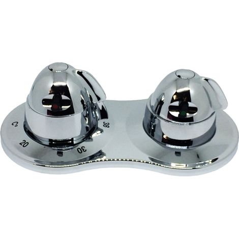 Kit parti esterne per termostatico doccia My Time Albatros 10013177 (1/2)