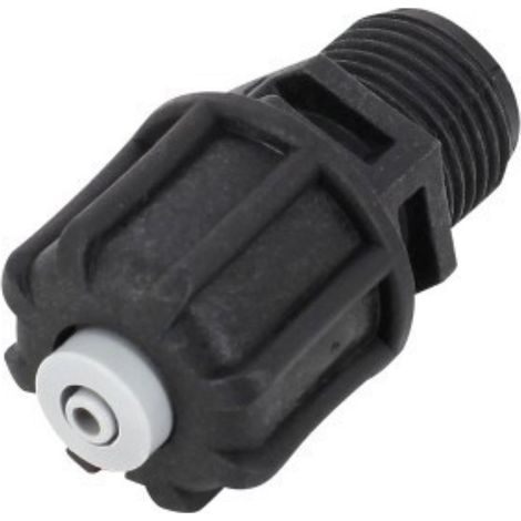 Clapet injecteur régulateur redox ou pH 1/2" – Clapet anti-retour à joint à lèvre – Montage sur raccord vissé 1/2" – Tube 4x6 mm – Jardiboutique
