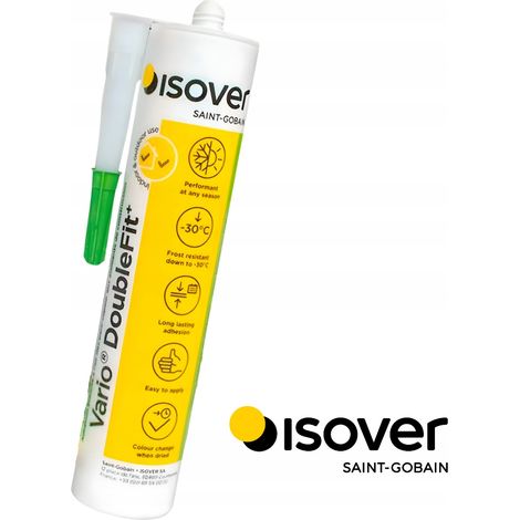Colle silicone Isover Vario Doublefit pour film pare-vapeur 310 ml (1/5)