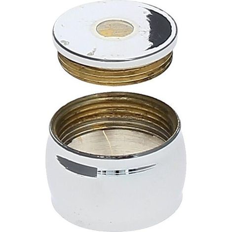 Piton d'embrasure laiton chromé Ø 16 mm - METAUX OUVRES & DECORES