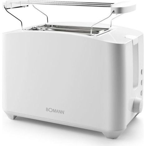 Bomann TA 6065 CB Tostapane 2 Fette Bianco (1/2)