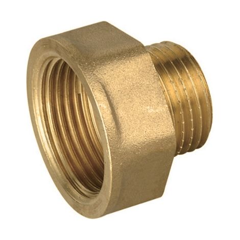PROLUNGA RIDOTTA FM IN OTTONE GIALLO IBP- 1/2 x 3/4- IBP- pezzi 1
