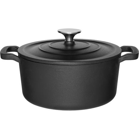 Cast Iron Dutch Oven with Lid, 3.3 L Capacity (1/5)