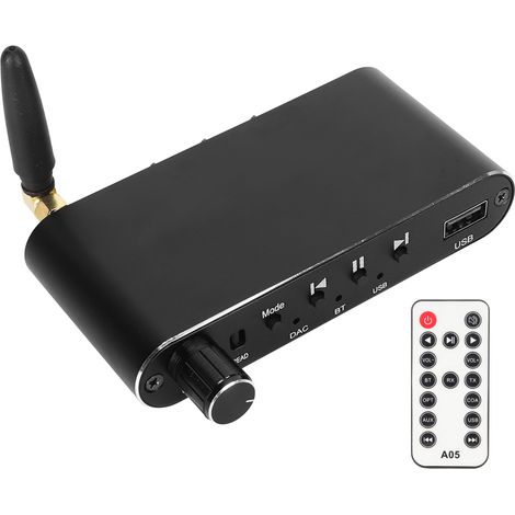 Émetteur-récepteur Bluetooth multifonction 4 en 1, compatible avec la lecture de clés USB, convertisseur numérique-analogique HiFi (1/5)