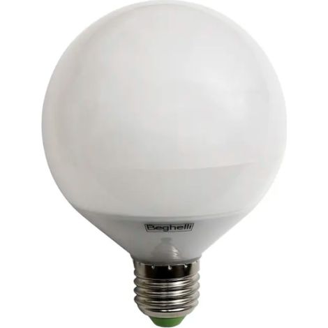 Lampadina led globo e27 14w 6500k opale 1400 lm beghelli elplastled 56818 (1/3)