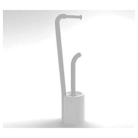 GEDY 70320200300 Columna P Rollos Y Escob Wendy Blanco - ref: 70320200300