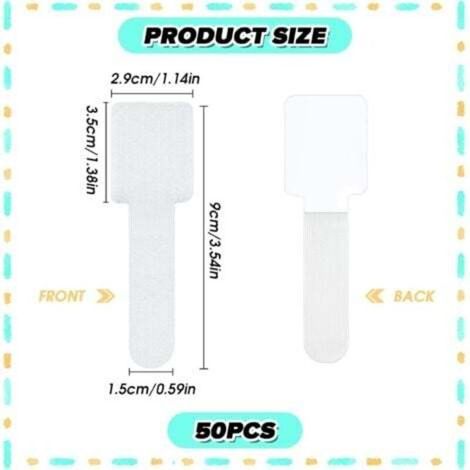 Crochets de fixation pour filet de protection chat – Lot de 50 – Adhérence forte sur surfaces variées – Facile à installer sans perçage