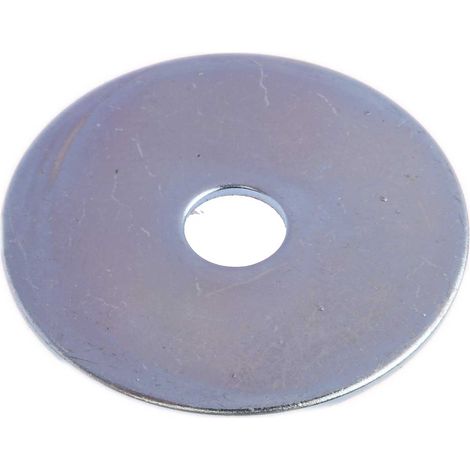 Rs Pro – Rondelle plate acier galvanisé pour vis M8 – Diamètre extérieur 40mm – Épaisseur 1.5mm – Sachet de 100 unités (1/2)