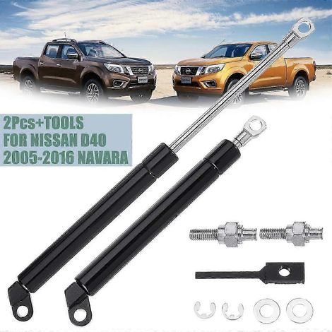 Vérins à gaz pour hayon arrière, compatibles avec Nissan D40 Navara. (1/5)