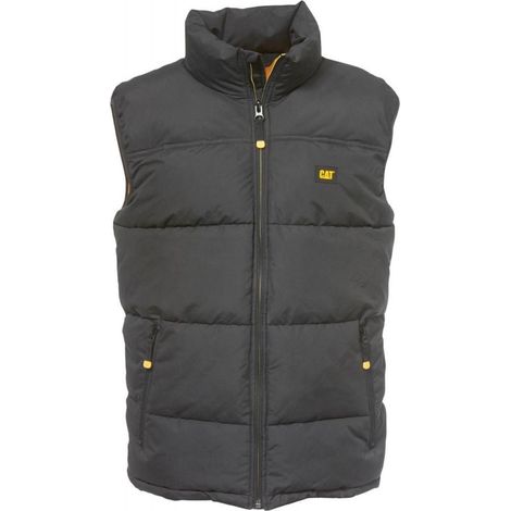 Cat Chaleco Caliente Tamańo Negro 2Xl